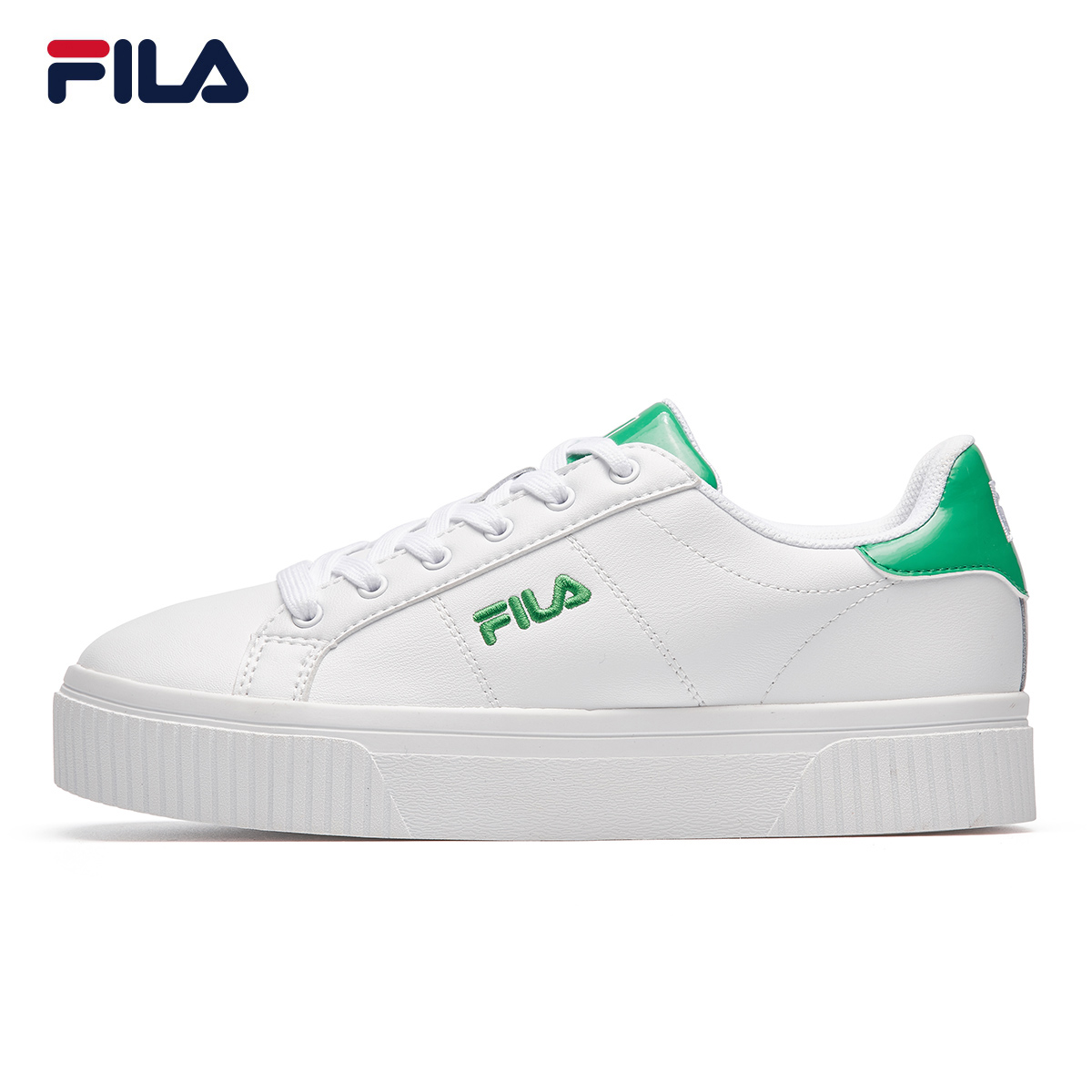 FILA 斐乐官方 女鞋2020夏季新款运动休闲时尚潮流小白鞋板鞋女