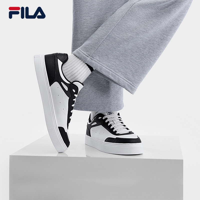 蝶影鞋|FILA 斐乐官方SHADOW 1S男黑白板鞋26春新款男休闲小白鞋,淘宝优惠券,粉丝福利购,淘宝优惠卷
