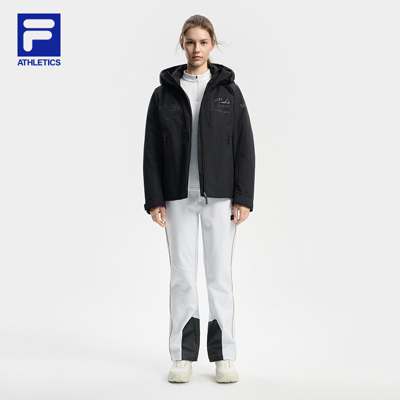 FILA 4810凌峰鹅绒斐乐女士羽绒服2025冬季新款滑雪运动保暖外套,淘宝优惠券,粉丝福利购,淘宝优惠卷