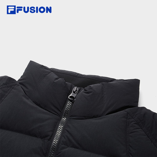 FILA FUSION Fila chaqueta de plumón de marca a la moda para hombre 2025 invierno nueva moda casual chaqueta cálida suelta