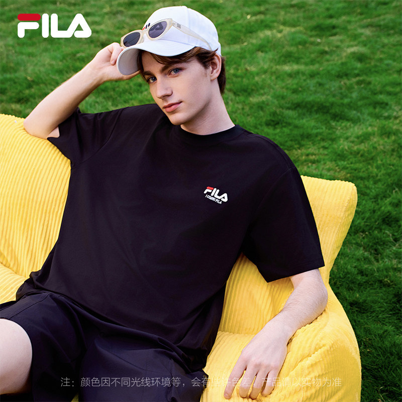 FILA斐乐情侣短袖T恤2026春季新款男速干经典防晒半袖多彩上衣女,淘宝优惠券,粉丝福利购,淘宝优惠卷