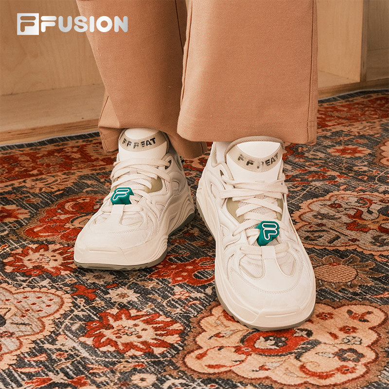旋律鞋丨章昊同款 FILA FUSION斐乐潮牌男鞋厚底板鞋新款休闲鞋子,淘宝优惠券,粉丝福利购,淘宝优惠卷