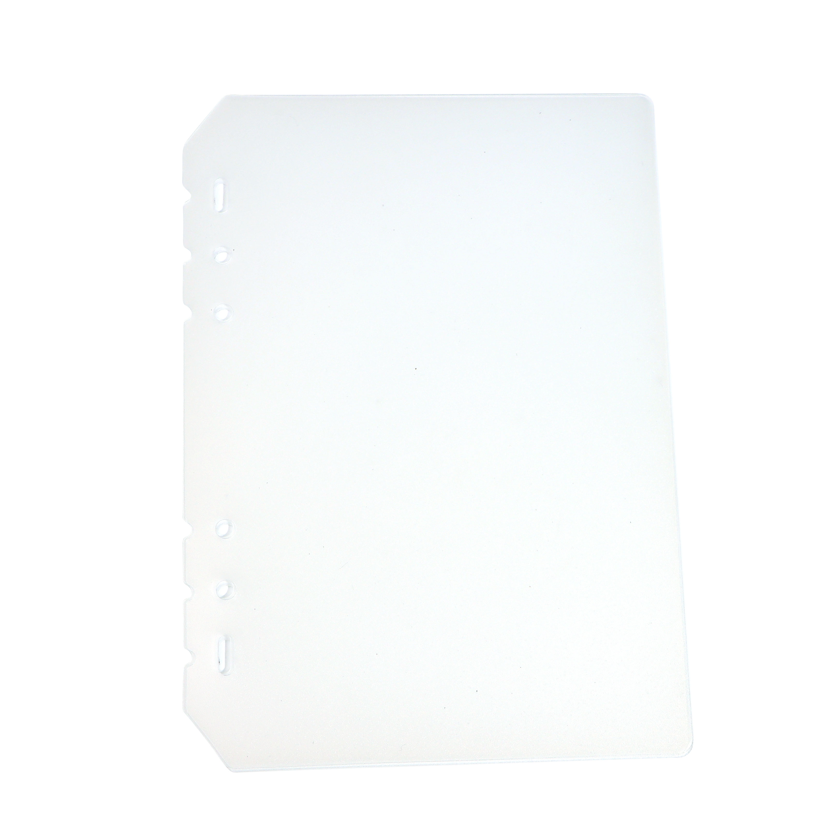 卡册专用A4A5A6A7内页六孔活页保护挡板透明磨砂PP活页夹分隔板-图3