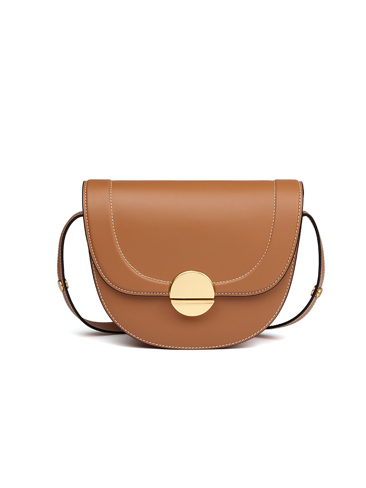 迪桑娜复古2020商场新款单肩马鞍包 dissona女士包袋