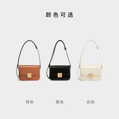 DISSONA迪桑娜女包强力磁场小众设计腋下包单肩斜挎包豆腐小方包 - 图2