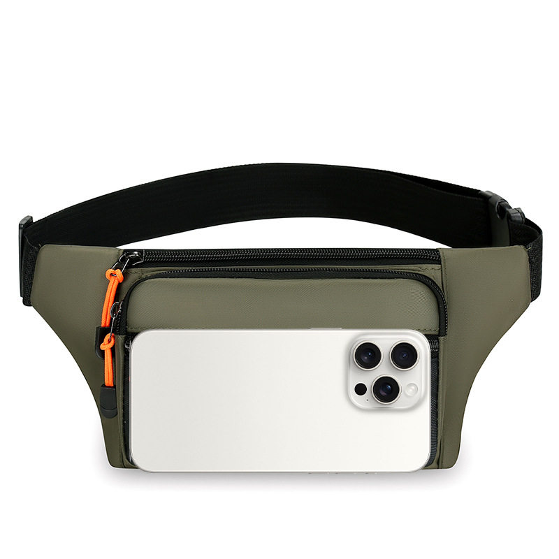 新款男士腰包多隔层手机包日常休闲大容量防泼水潮流可斜跨胸包,淘宝优惠券,粉丝福利购,淘宝优惠卷