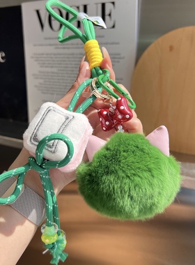 可爱小猫咪汽车钥匙扣挂件
