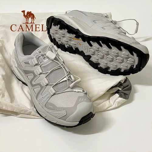 Camel骆驼冰川徒步鞋春夏新款户外运动跑鞋防滑登山鞋子男女 - 图1