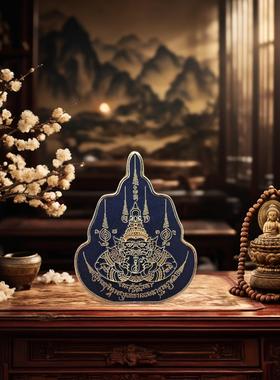 2026年泰国特色 掩面佛 拉胡 金属材质 冰箱装饰磁吸冰箱贴