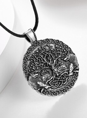 维京人吊坠项链饰品上帝