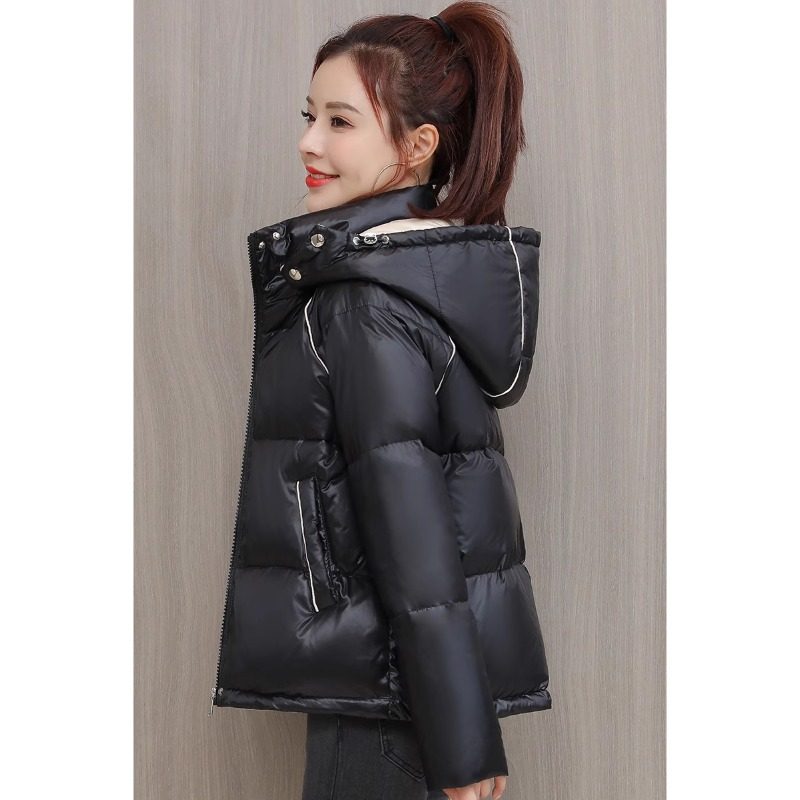 2025新款冬季连帽时尚洋气撞色羽绒服女小个子显高显瘦保暖外套,淘宝优惠券,粉丝福利购,淘宝优惠卷