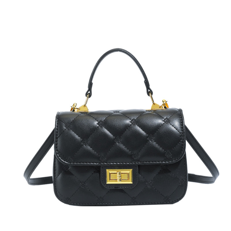 迷你手拎小方包菱格女包包2025新款时尚小香风单肩韩版百搭斜挎包,淘宝优惠券,粉丝福利购,淘宝优惠卷