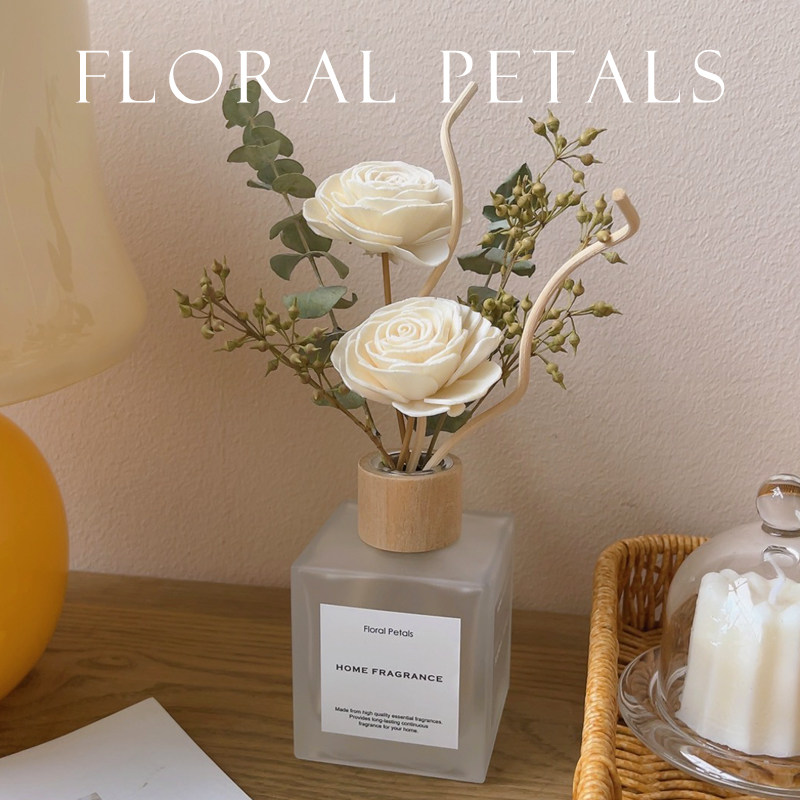 无火香薰精油家用室内持久藤条香插空气清新卧室檀香干花香氛摆件,淘宝优惠券,粉丝福利购,淘宝优惠卷