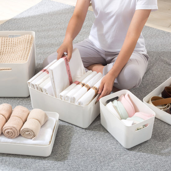 Desktop toy extra large Japanese storage box without lid