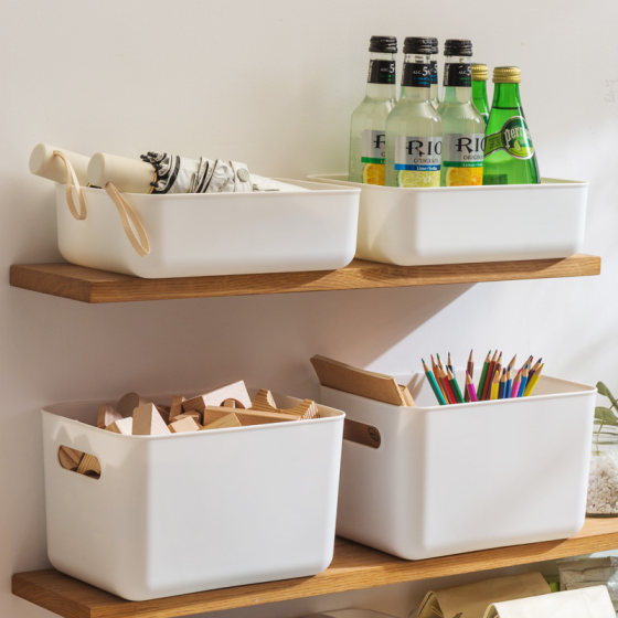 Desktop toy extra large Japanese storage box without lid
