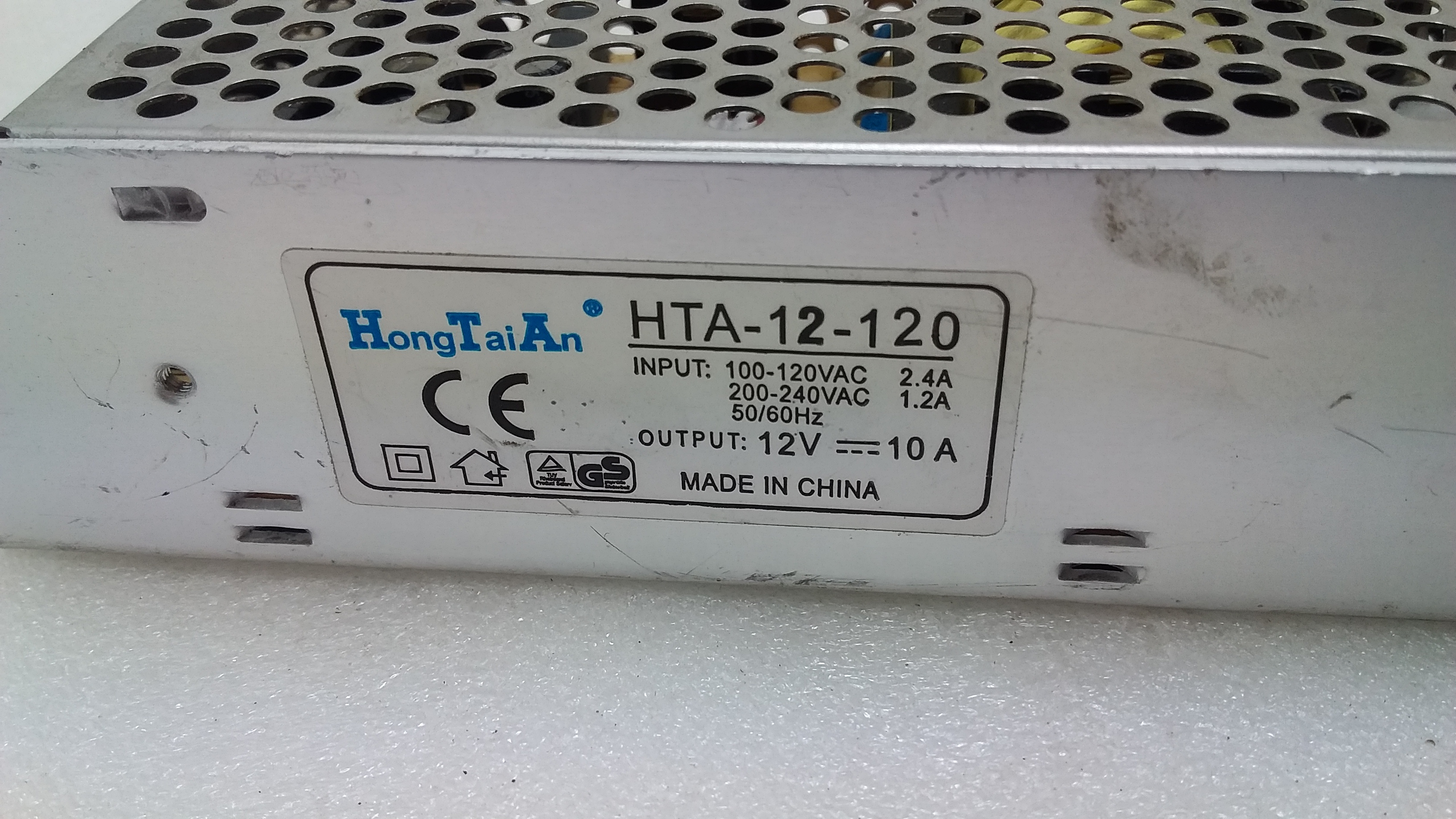 HTA-12-120 12V10A监控设备120w 开关电源 质保一年 - 图2