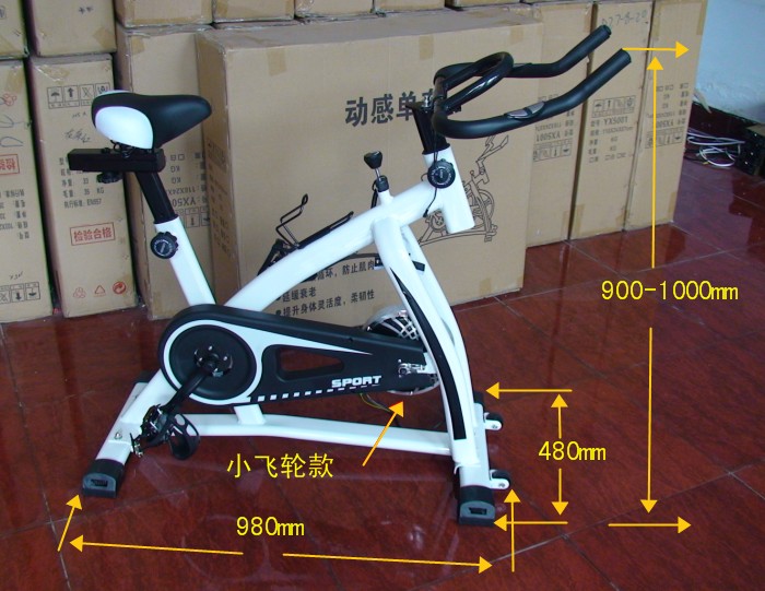 健身发电车脚踏手摇动感单车自行车发电流水灯带亮灯询老板价更优-图3