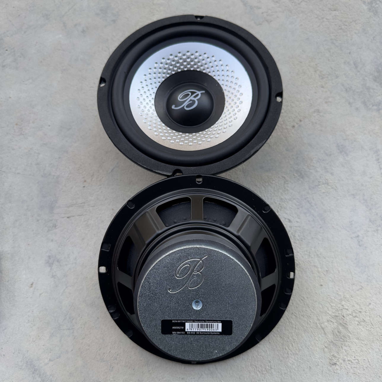 宝华柏林之声二手音响6.5寸高中低音拆车家用车载改装喇叭扬声器