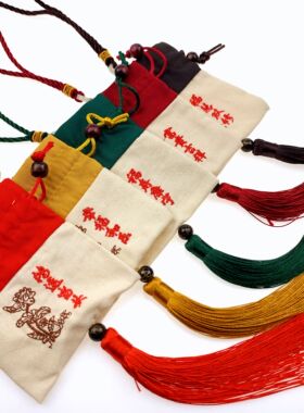 古风禅意空袋香薰包首饰收纳小布袋锦囊香包汉服随身荷包香囊挂件