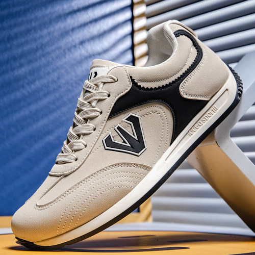 阿甘德训鞋复古运动跑步鞋情侣款百搭减震休闲鞋男女同款综训鞋 - 图0