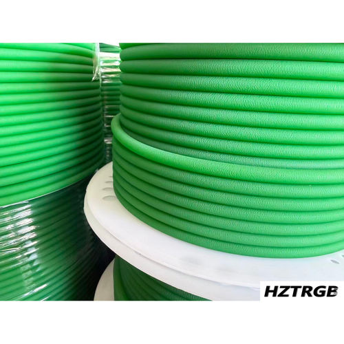 聚氨酯皮带PU圆带圆条传动带粗面带绿色2/3/4/5/6/7/8/9/10/12mm - 图1