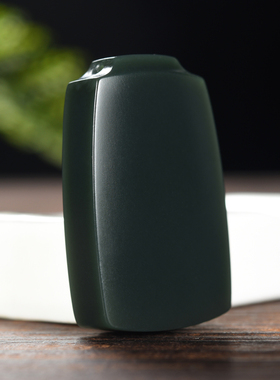 和田玉塔青平安无事牌