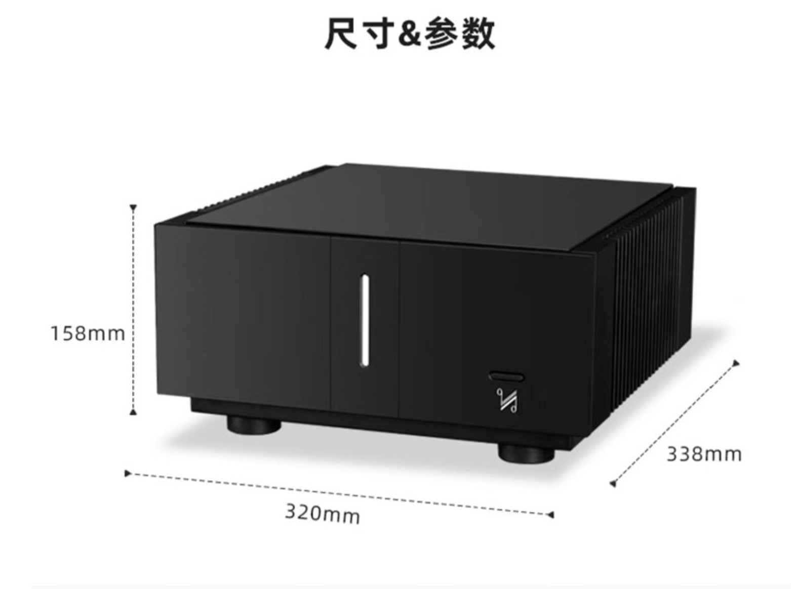 英国国都Artera Mono单声道后级功放300瓦大功率放大器发烧HIFI功 - 图3