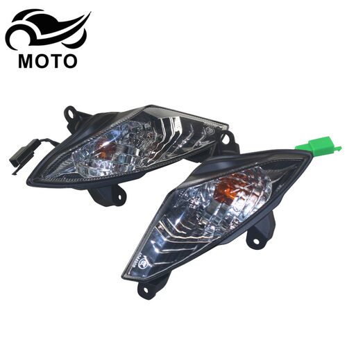 适用豪爵VR125 HJ125T-19/VR150 HJ150T-19A原装前转向灯转弯灯 - 图2