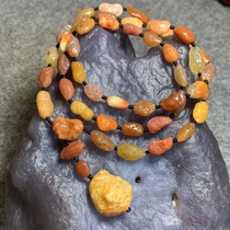 Pure surface blood vein necklace jade jade well brought with oil moisturizing well proported to regular Allah Shanagnau raw stone natural