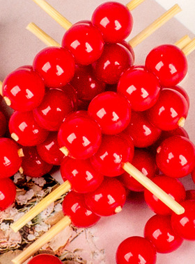 树脂立体仿真糖葫芦模型