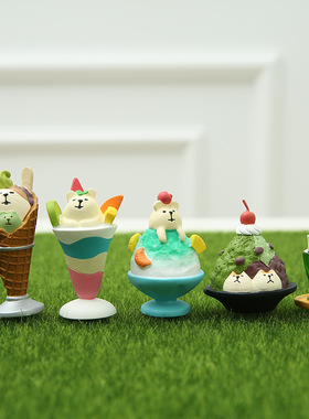 日式猫铺子主题场景decole小摆件