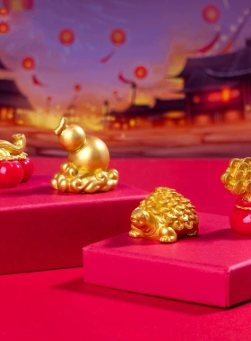 微景观猫咪金币发财树福袋鼓diy装饰品招财猪迷你桌面车载小摆件