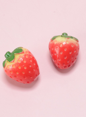 树脂娃娃屋微景观高仿真草莓