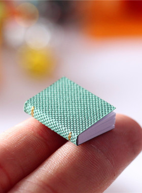 迷你娃娃屋袖珍配件书本场景