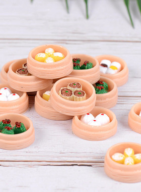 早餐微景观摆件袖珍树脂桌面