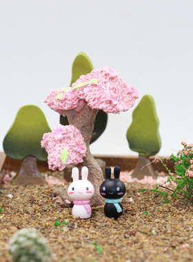 树脂桌面多肉植物微景观小摆件