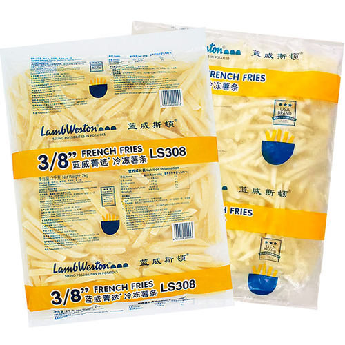 蓝威斯顿薯条商用冷冻薯条美式粗细薯条半成品4斤空气炸锅食材 - 图3