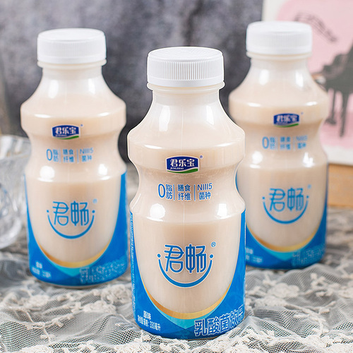 君乐宝君畅330ml*6瓶乳酸菌饮品原味益生菌含乳饮料