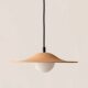 Nordic chandelier, medieval style B&B restaurant lamp, minimalist coffee bar, reddish brown creative island table, wabi-sabi style chandelier