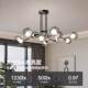 Living room lamp chandelier 2025 new Italian style minimalist high-end room lamp molecular lamp hall main lamp Magic Bean A