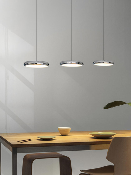 Artistic LED dining chandelier Italian minimalist style