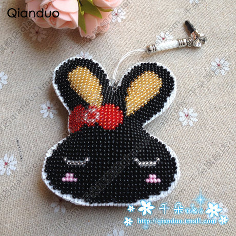 Thousands Of Flowers Full Bead Embroidery Cross Stitch Double Sided Embroidery Pendant Material Package Small Pendant