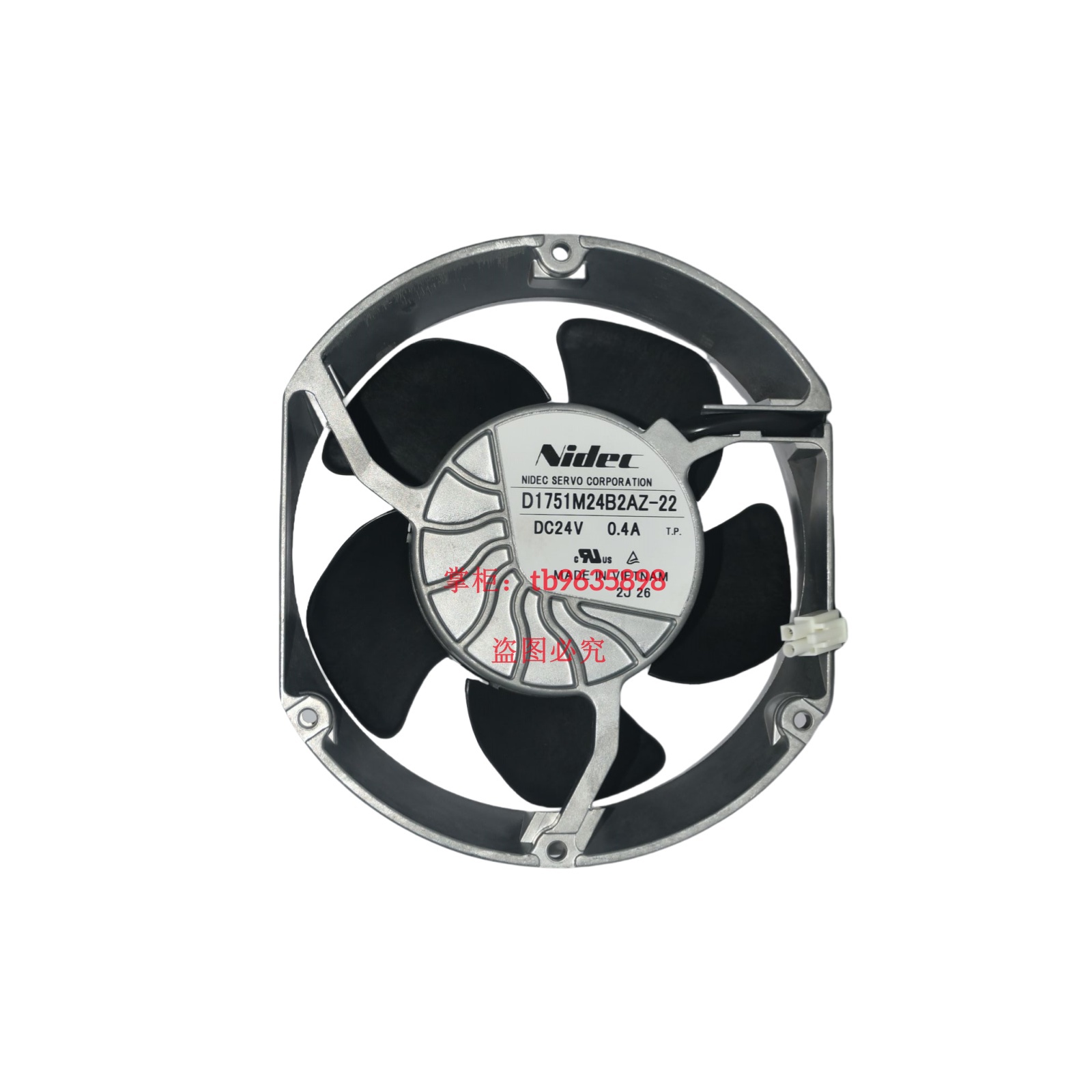 全新原装正品SERVO D1751M24B2AZ-22 24V 17251 0.4A 变频器风扇 - 图1