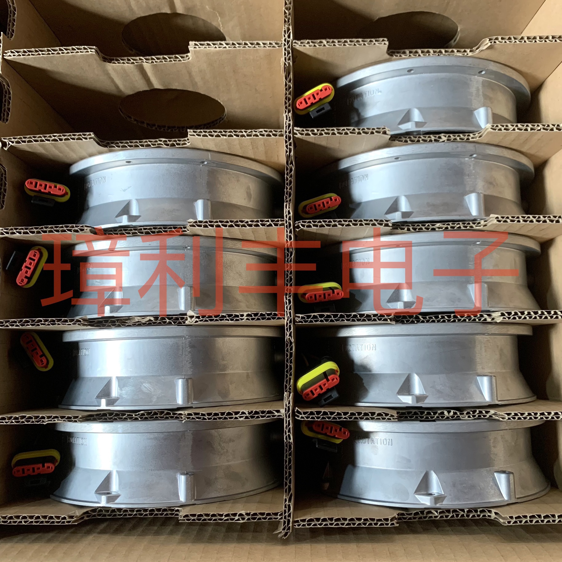 全新正品进口Nidec D1751S48B9CP-54 48V ABB ACS880变频器原风扇-图1