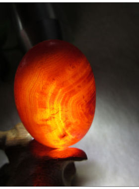 玛瑙原石红润通透小巧精致吊坠