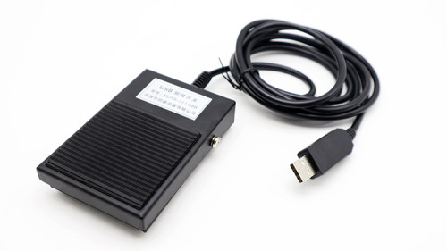 USB自定义脚踏MDFS-111FS-1医用B超采图游戏机床防水明德脚踩开关 - 图3
