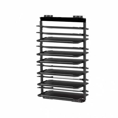 衣帽间推拉鞋架多层家用抽拉式可伸缩大容量楼梯鞋柜收纳五金配件 - 图3