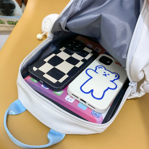 斜挎包女2024新款包包休闲女孩洋气骑行小背包平板小学生儿童胸包 - 图2