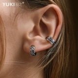 Клипсы подходит для мужчин и женщин для влюбленных, брендовые серьги, серебро 925 пробы, без проколов ушей