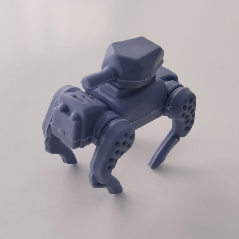 机器狗橡皮擦盲盒军事拼装模型机械狗机器人橡皮幼儿园小学生专用 - 图3